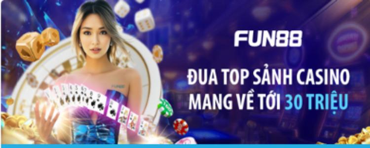 khuyến mãi casino online tại fun88