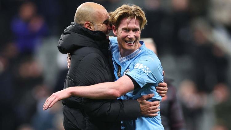 Pep Guardiola De Bruyne