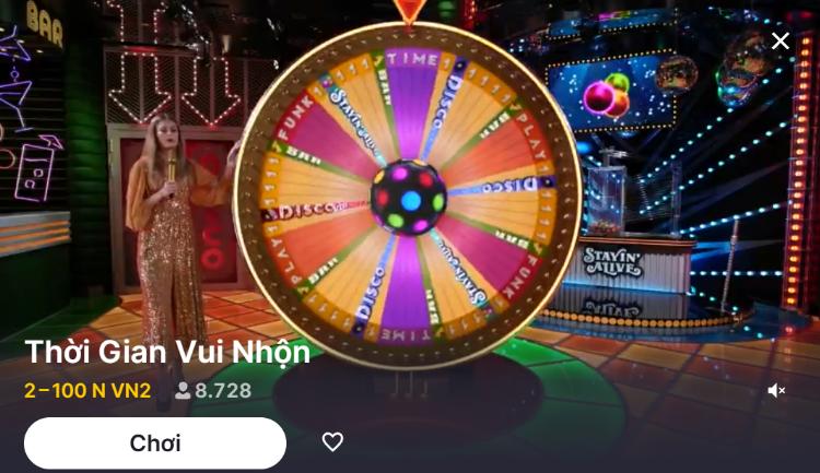 thời gian vui nhộn Fun88