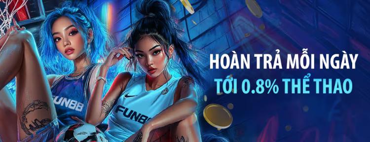 khuyến mãi hoàn trả esports tại fun88