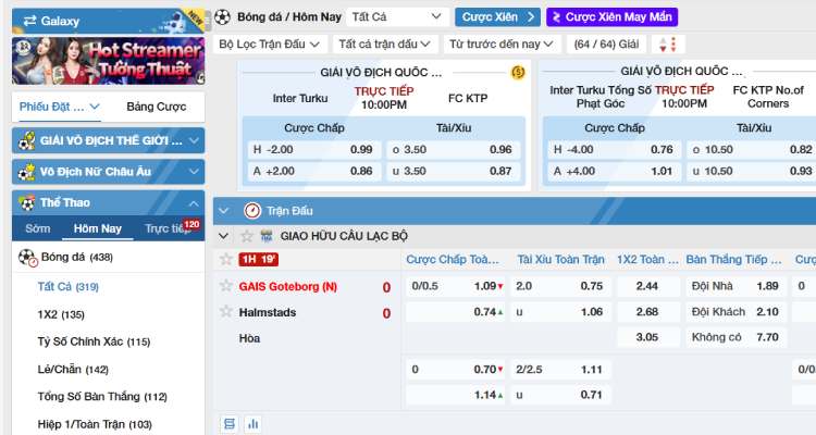 kèo cược tại fun88